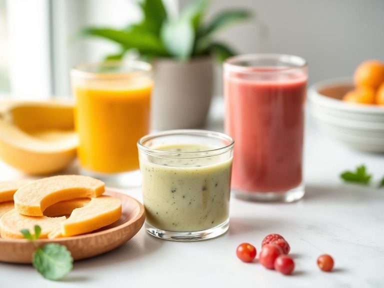 Component of homemade baby food blends