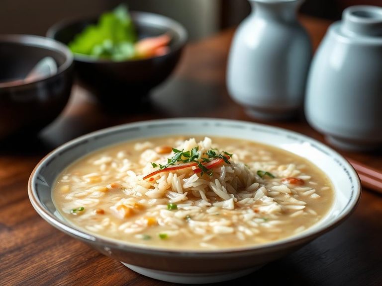 Congee with Wild Rice