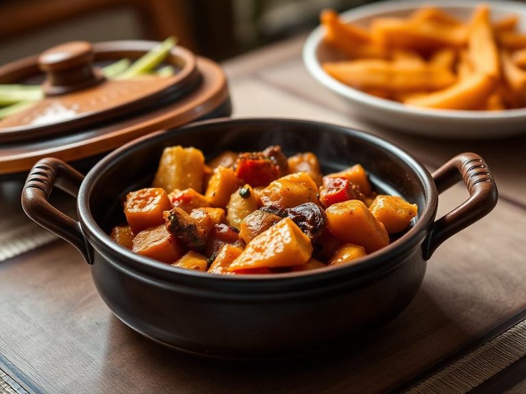 Cooked into a traditional potlikker