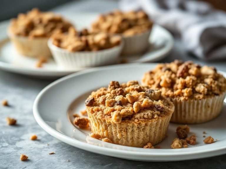 Cookie crumble topping for desserts