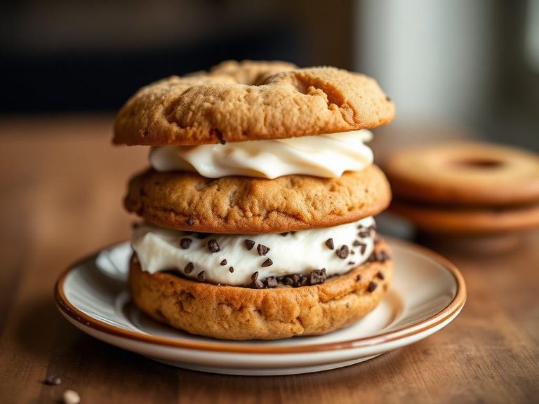 Cookie Ice Cream Sandwich