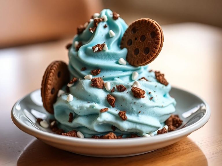 Cookie Monster Soft Serve
