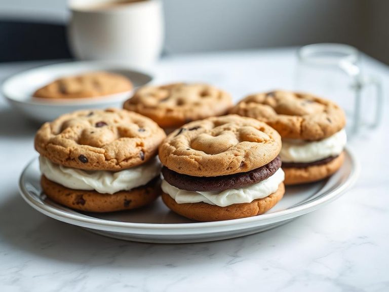 Cookie Sandwiches with Frosting