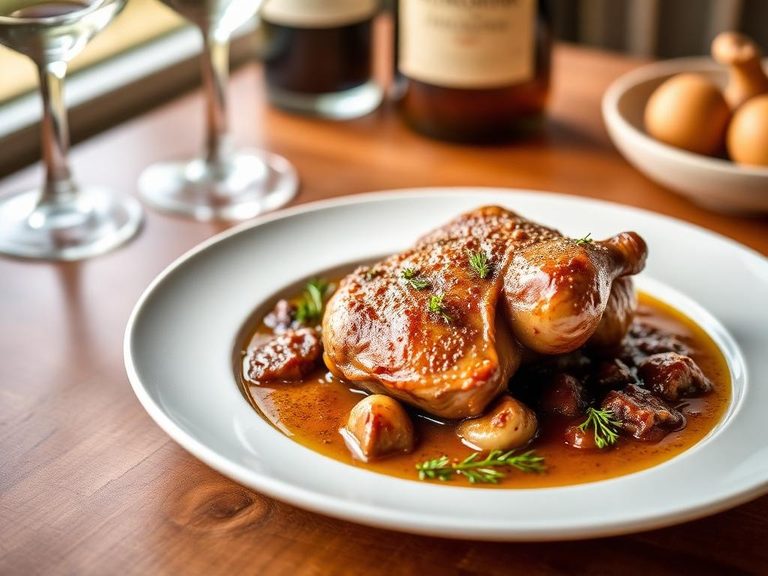 Coq au Vin Blanc