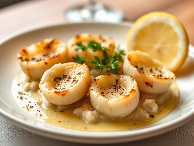Coquilles Saint-Jacques (French scallop gratin)