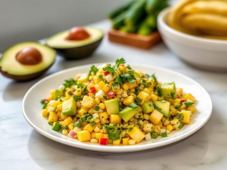 Corn and Avocado Salad