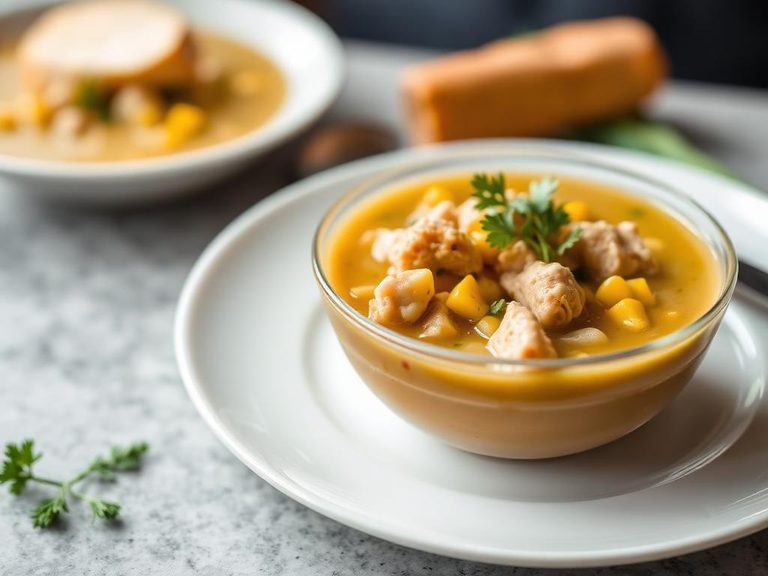 Corn and Chicken Soup