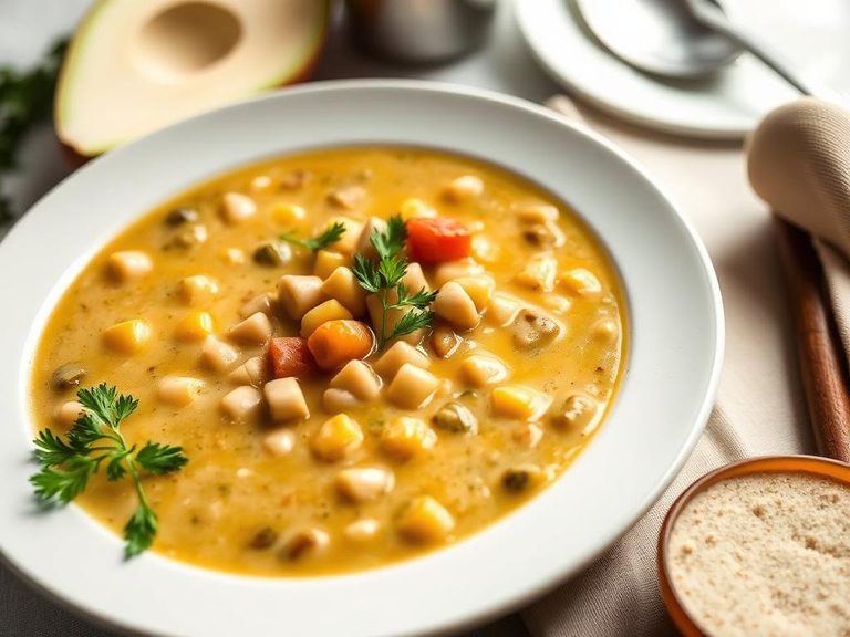 Corn and Lima Bean Chowder