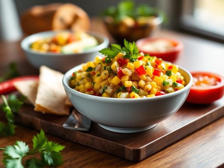Corn and Pepper Salsa