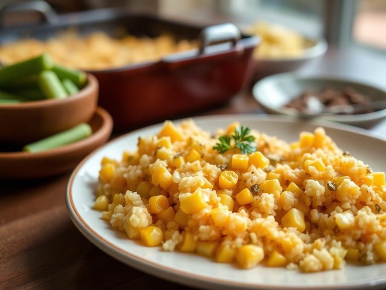 Corn and Rice Casserole