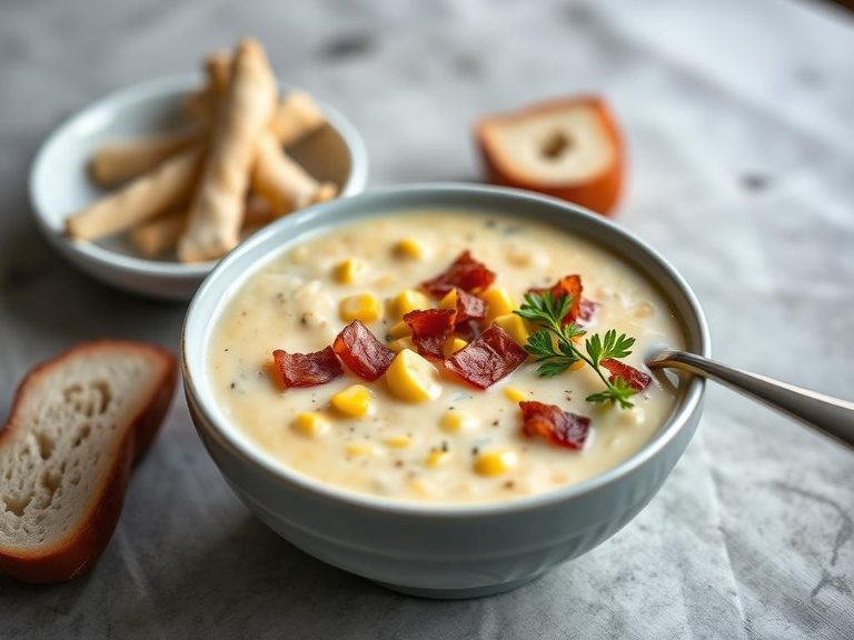 Corn Chowder with Bacon