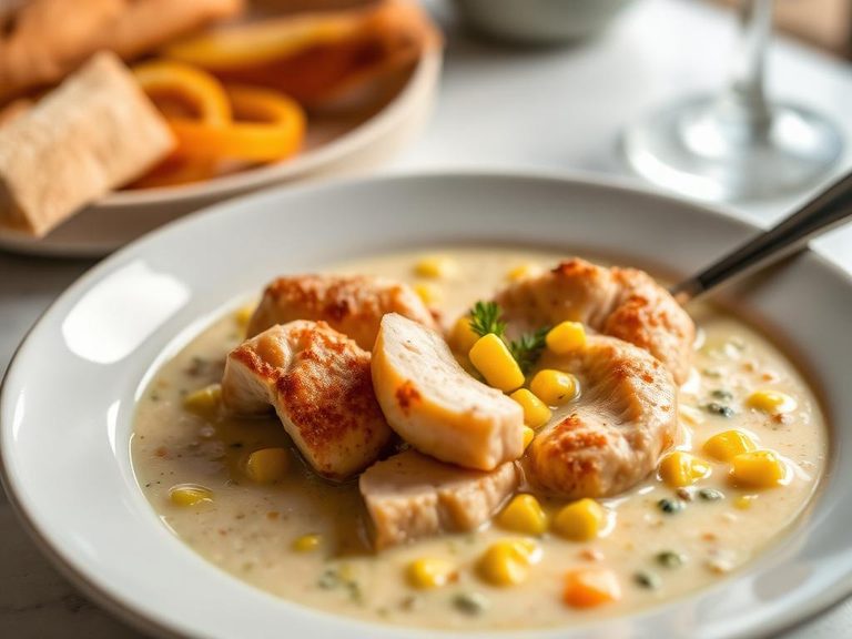 Corn Chowder with Chicken