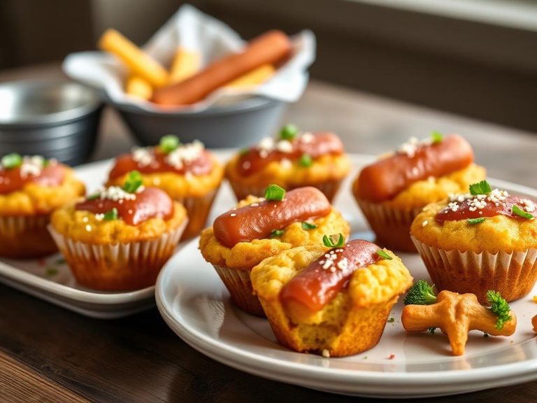 Corn Dog Muffins
