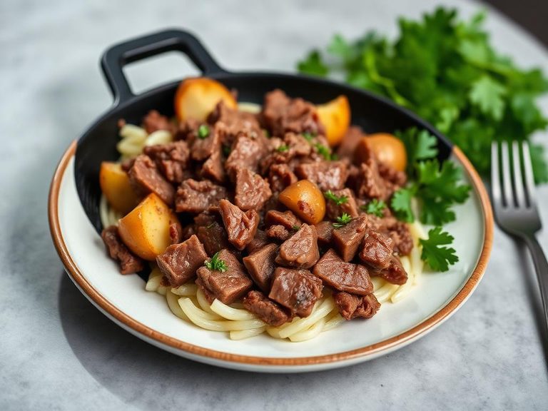 Corned Beef and Potato Skillet