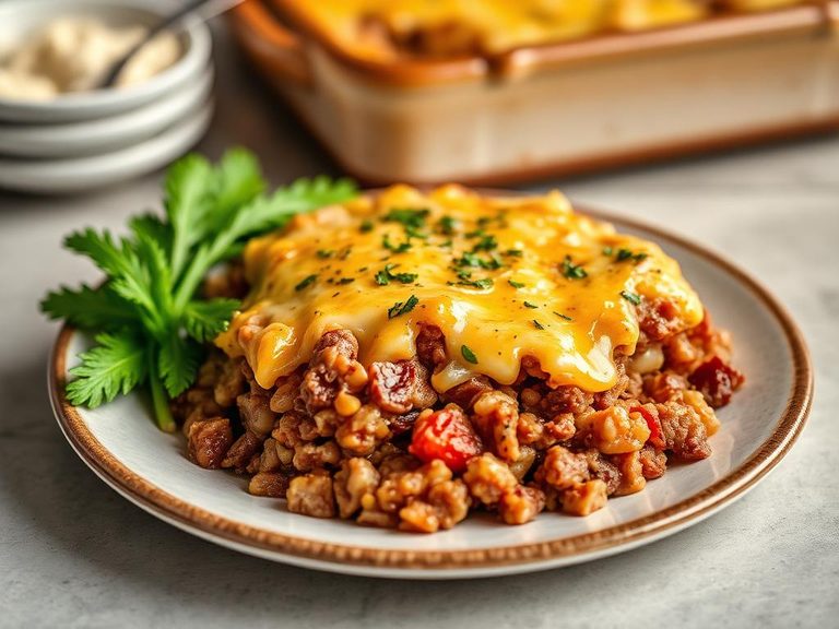 Corned Beef Hash Casserole