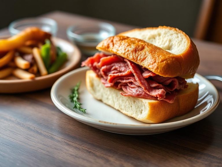Corned beef on rye