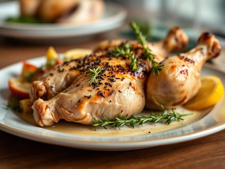 Cornish Hen with Herbes de Provence
