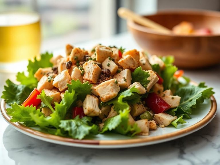 Coronation Chicken Salad