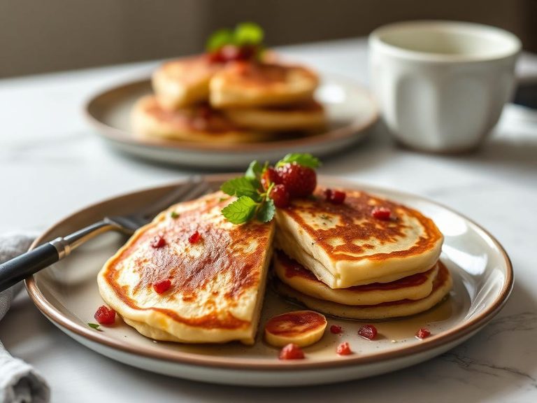 Cottage Cheese Pancakes