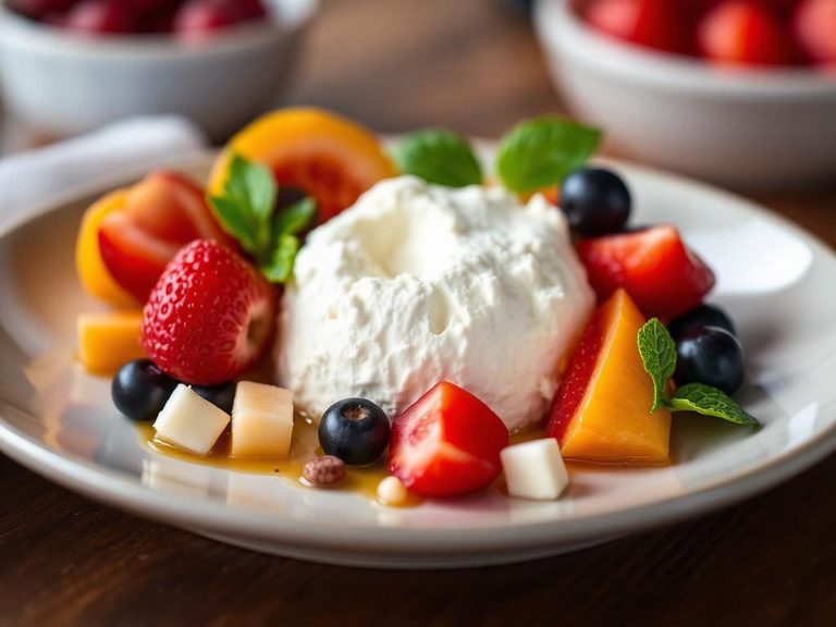 Cottage Cheese with Fruit