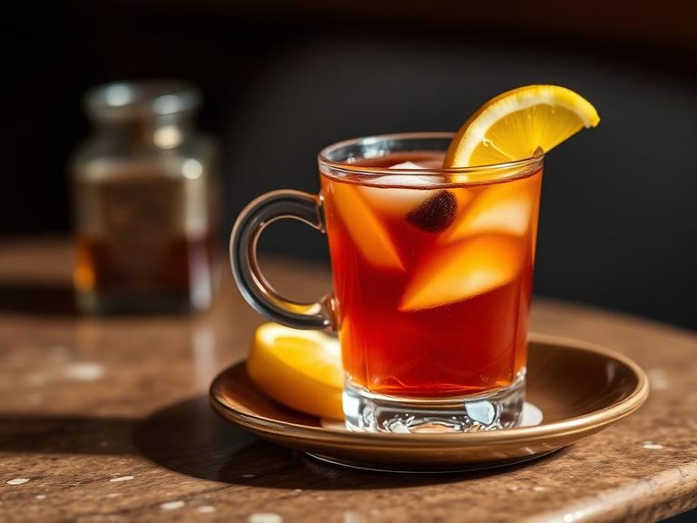 Cough Drop Infused Hot Toddy