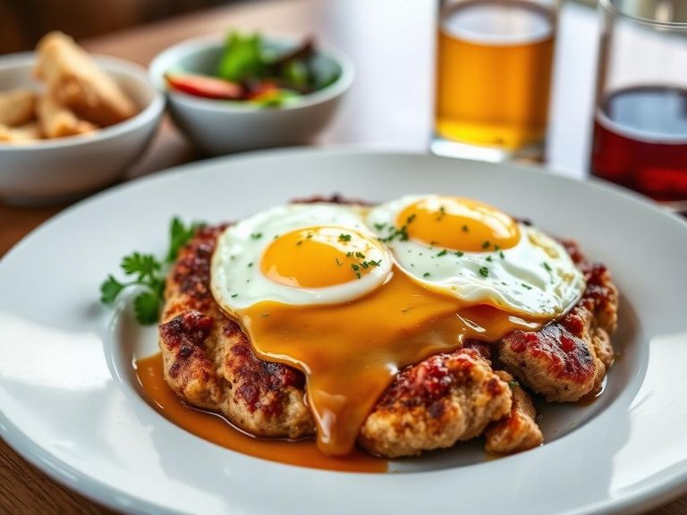 Country Fried Steak and Eggs