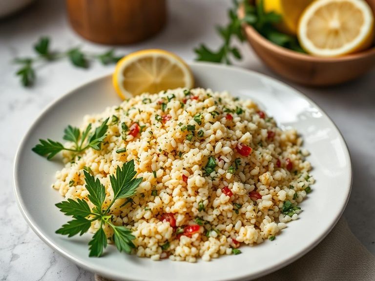 Couscous Salad with Herbs and Lemon