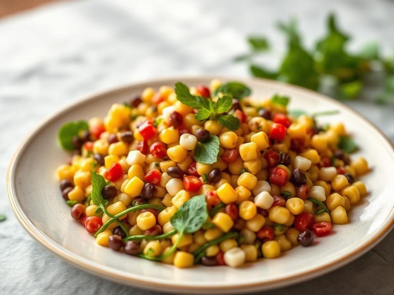 Cowpea and Corn Salad