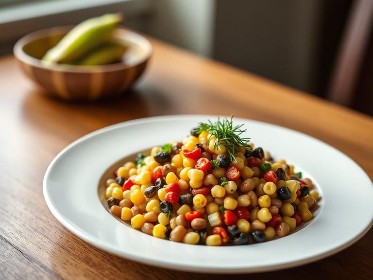 Cowpea and Corn Succotash