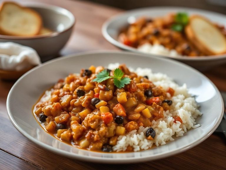 Cowpea and Rice Stew