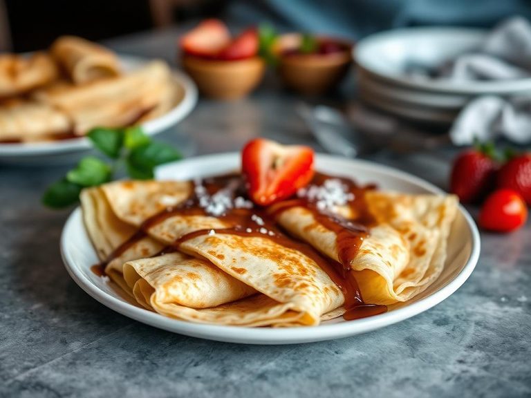 Crêpes (thin French-style pancakes)