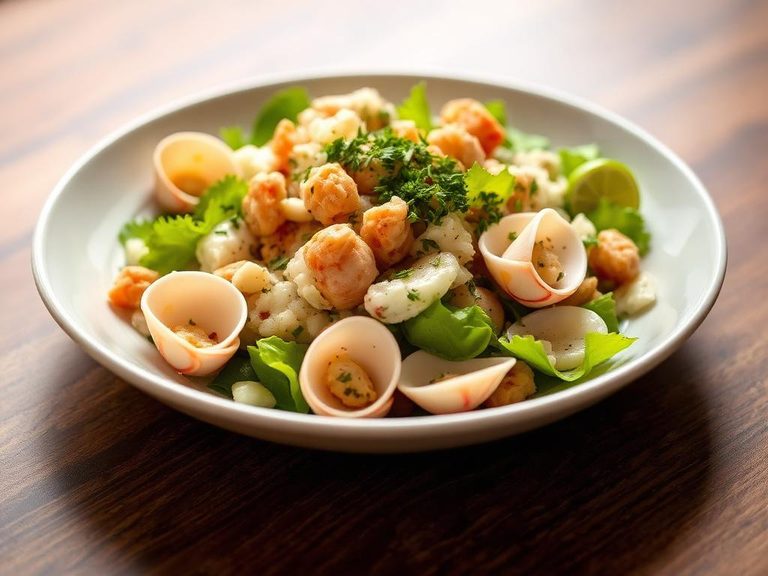 Crab and Shells Salad