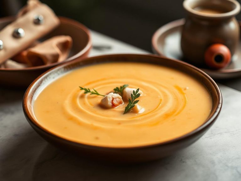 Crab bisque or soup