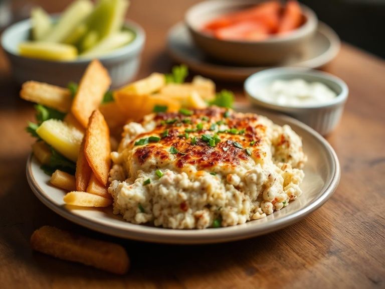 Crab cake dip