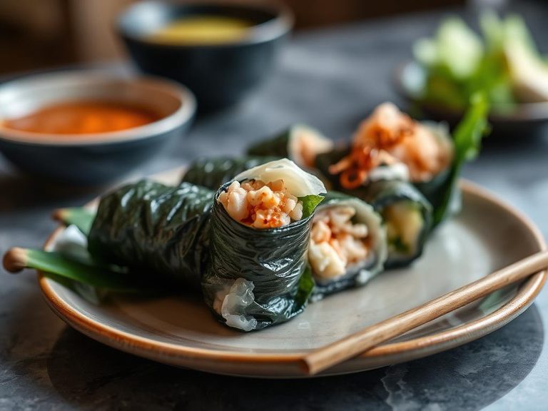 Crab Hand Roll (Temaki)