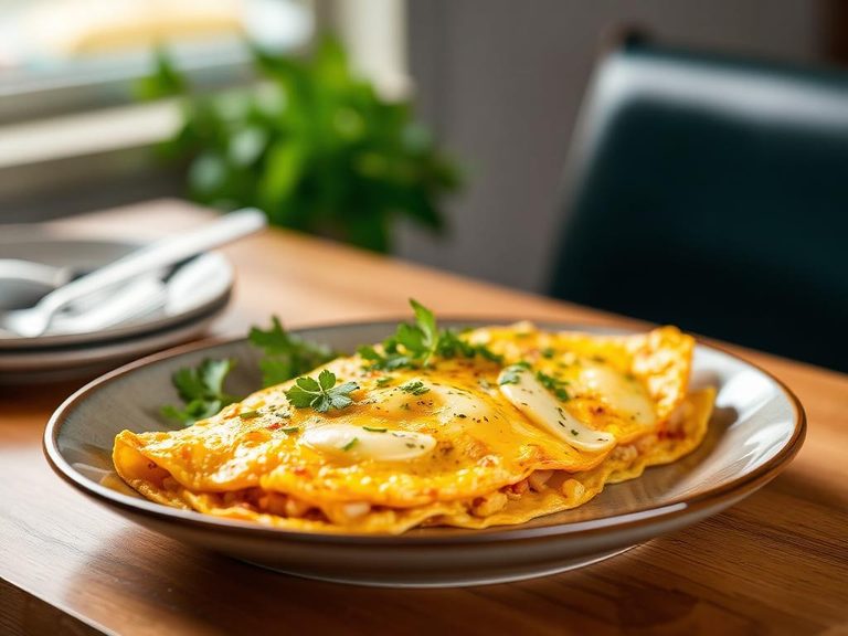 Crab Omelette