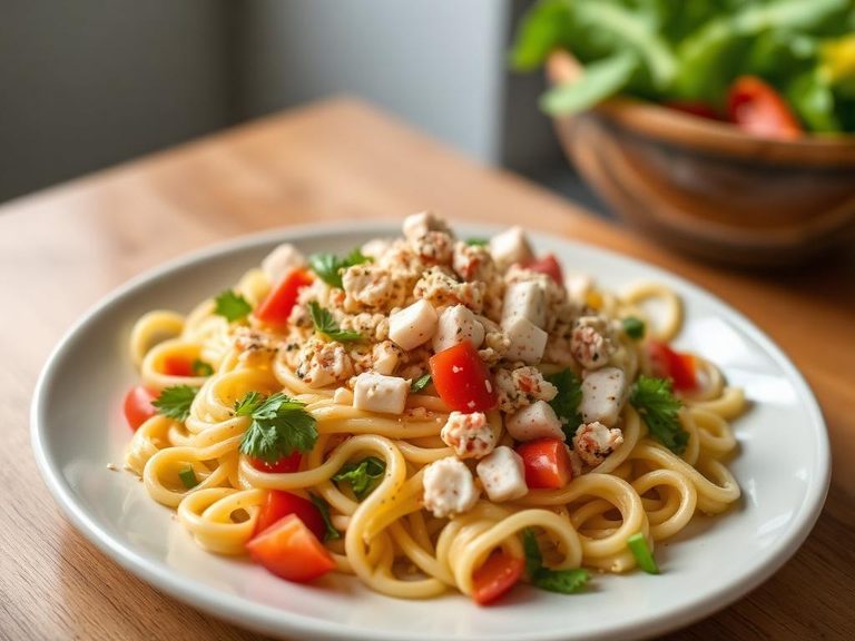 Crab Salad Pasta Salad
