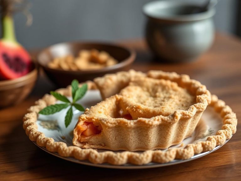 Cracker-based pie crust