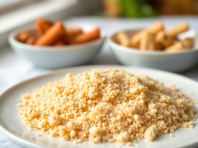 Cracker crumbs for breading
