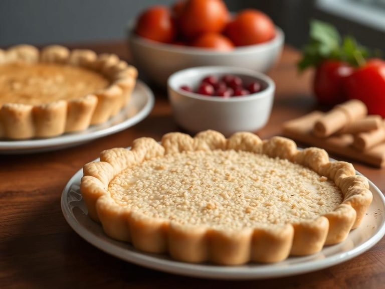 Cracker crust for pies