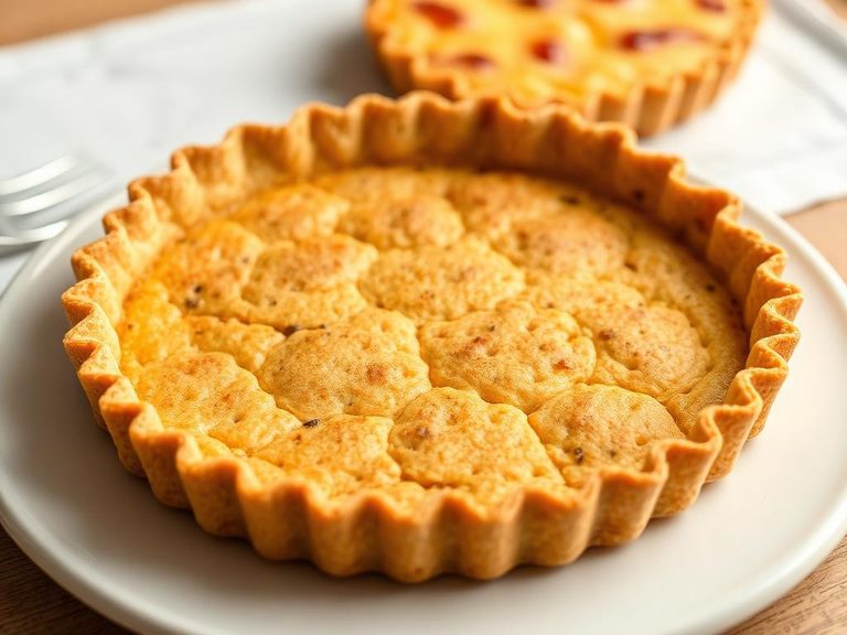 Cracker crust for quiche or pie