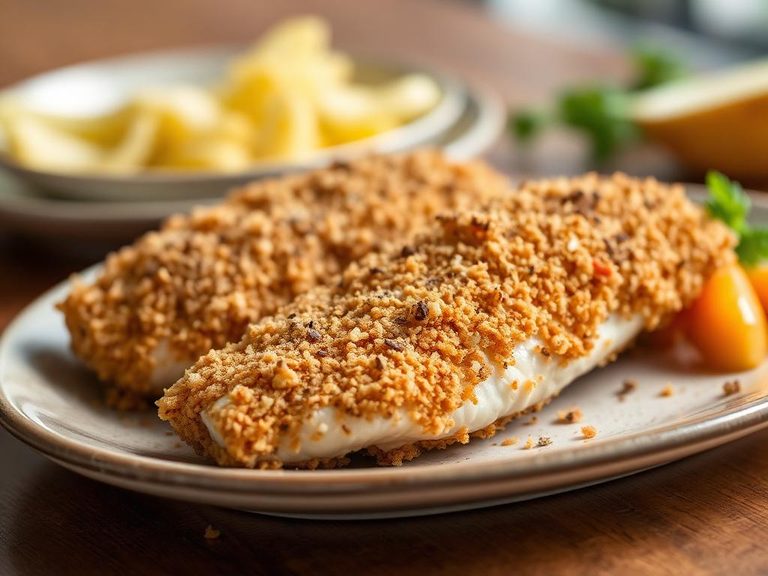 Cracker-Crusted Fish or Chicken