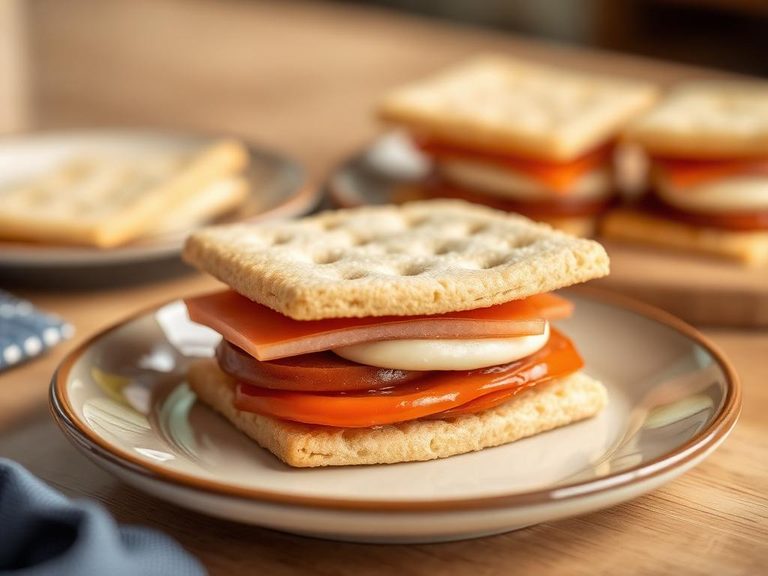 Cracker Sandwich (as a standalone snack)