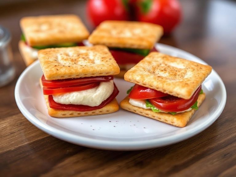 Cracker sandwiches
