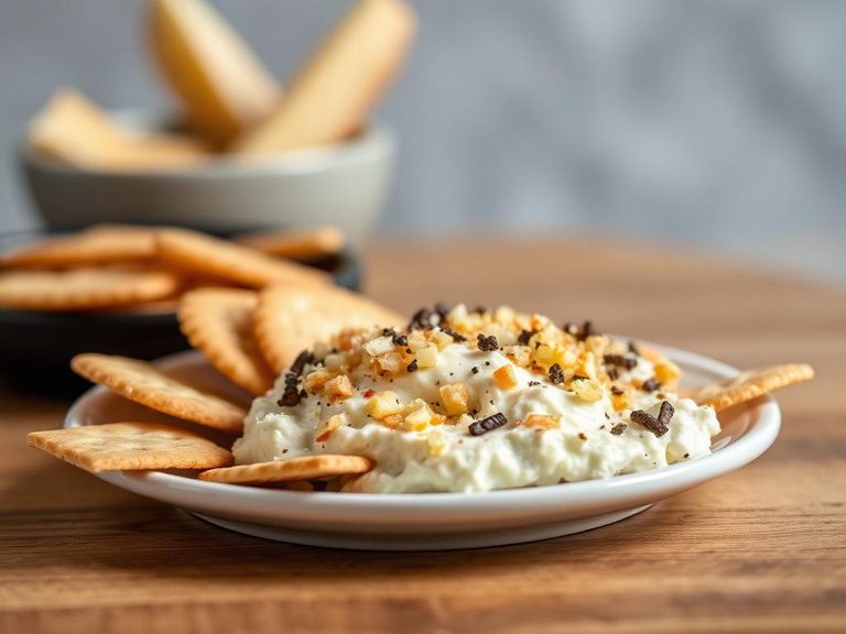Cracker Topping for Cheese Spread