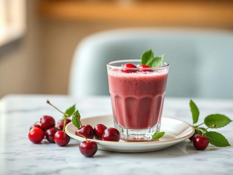 Cran Cherry Smoothie