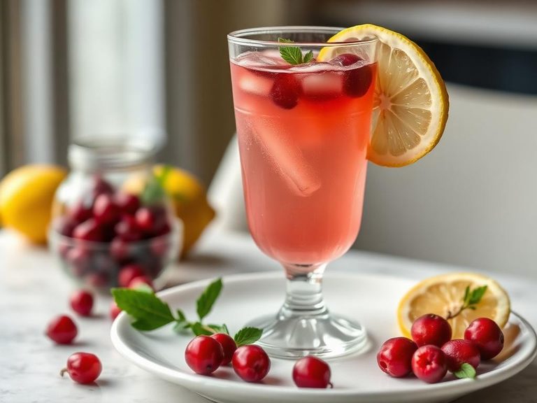 Cranberry Lemonade Spritzer