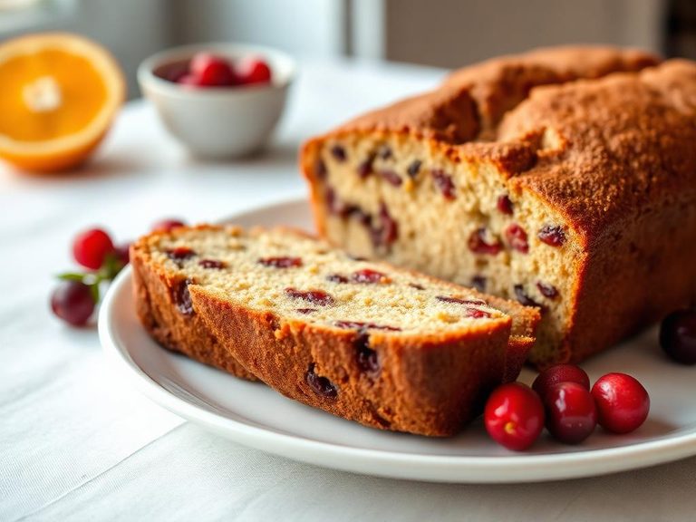 Cranberry orange bread