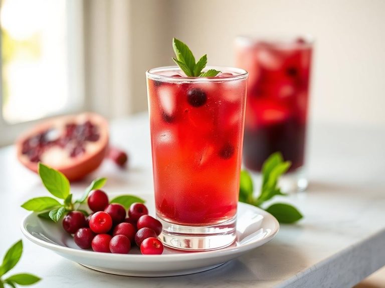 Cranberry Pomegranate Cooler