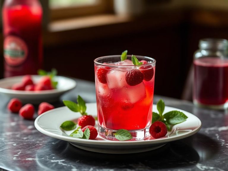 Cranberry Raspberry Spritzer